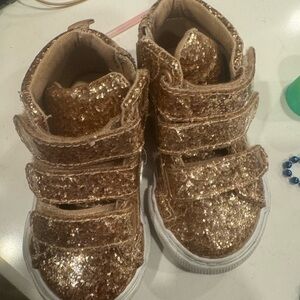 Baby GAP Sparkly Gold Kids Shoes